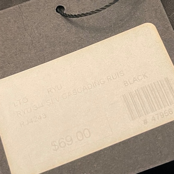 NWT! RYU For Anthropologie Ruffle Front Cardigan SMALL Cropped - Picture 7 of 13